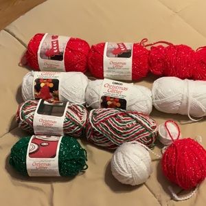 Caron Christmas Glitter Yarn